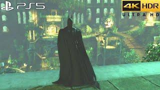 Batman: Arkham Asylum Remastered (PS5) 4K HDR Gameplay - (Full Game)