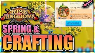 Crafting War Drums & Spring of Ra [Nile KvK] Rise of Kingdoms