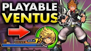 Kingdom Hearts 2 Fully Playable Ventus Overhaul is GREAT!