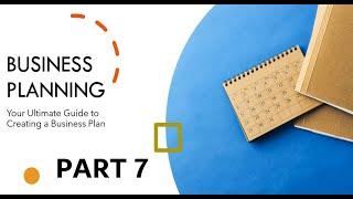 How to Create a Business Plan - Part 7 - The Projected Balance Sheet #businessplan