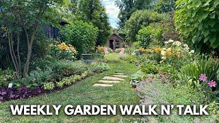 Weekly Garden Tour / Lilies in Pots, Potager Garden, Stone Deck Extension, Interplanting Mistakes