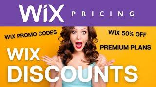 Wix Discounts - Save on your Wix Premium Plan with Wix Promo Codes, 50% OFF and More!