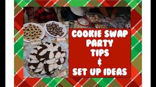 Cookie Swap Party Tips and Set Up Ideas