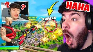 Ich STREAMSNIPE und PRANKE LumeXx JEDEN TAG bis er POLIZEI ANRUFT ... Fortnite