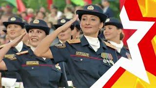 ЖЕНСКИЕ ВОЙСКА БЕЛАРУСИ  Парад в Минске  Кто "круче" Армия или Милиция? WOMEN'S TROOPS OF BELARUS