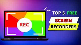 5 Best FREE Screen Recording Software For PC & Laptop No Watermark/ No Time Limit (2024)