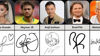 Coolest Signatures From Famous People | Part 2