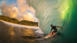 The Beautiful Chaos of Surfing Pipeline