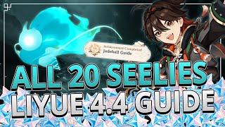 ALL 20 SEELIES LIYUE 4.4 GUIDE | Genshin Impact