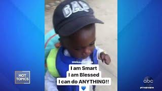 Little Boy Goes Viral for Daily Affirmations | The View