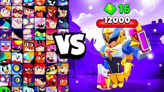 ULTRA ASTRAL COLT vs ALL BRAWLERS! With 16 POWER-UPs! | Brawl Stars