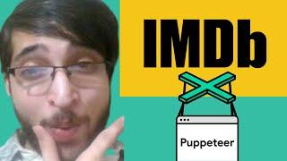 Node.js Puppeteer IMDb Web Scraping Project to Display Movie Details  in Table Using EJS & Express