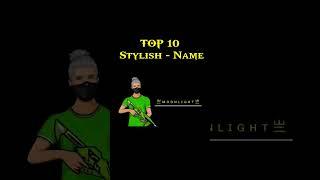 Top 10 Dangerous Names For Free Fire | Top 10 Attitude Names