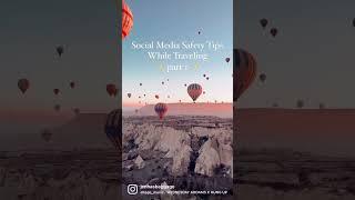 Social media travel safety tips  #travel #socialmedia #safety #tips #travelvlog