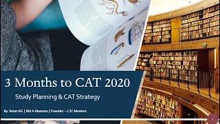 3 Months to CAT | Preparation Strategy From September to Crack CAT 2020 |Target IIMs