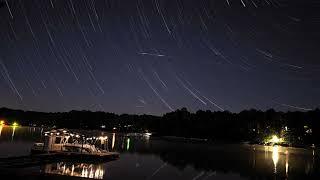 Night sky over Lake Hartwell (Gumlog Creek).