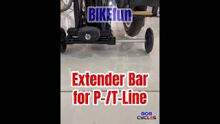 BIKEfun Extender Bar for Brompton P-/T-Line