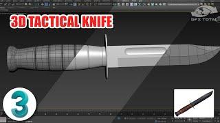 Tutorial Modelagem 3D Faca Tática Autodesk 3ds Max | Gfx Total