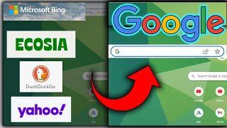 Change Default search engine google chrome | Make google default search engine google chrome