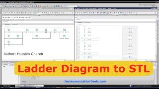 Converting Ladder Diagram to STL in PLC - Siemens Tia Portal