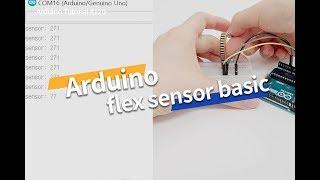 #120 - How to use flex sensor with arduino