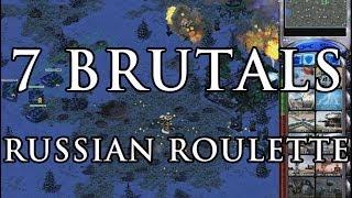 Red Alert 2 [YR]: 1 vs 7 Brutal Enemies [Russian Roulette]