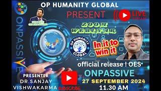 #ONPASSIVE Sanjay Kumar Vishwakarma Live Stream 27-09-2024