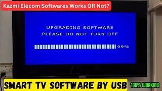 How to Update Smart Tv Software by Usb @KazmiElecom