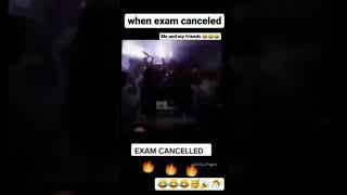 when exam cancel funny reaction | funny videos 2021