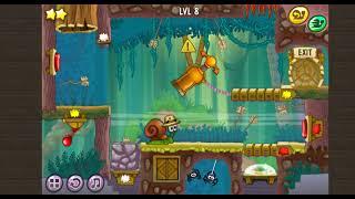 LVL 8, Snail BoB 8, Walkthrough, Gameplay, No Commentary, Android