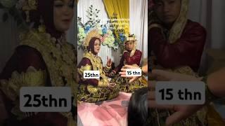 pengantin viral beda usia‼️‼️#pengantinviral #pengantin #nikah #wedding #viraltiktok #salahmusendiri