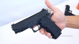 บีบีกันอัดแก๊ส ARMY R612 EMG Staccato C2 2011 VIP Grip BB GUN