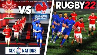 WALES v FRANCE | 6 Nations 2024 Round 4 | Rugby 22 - Gameplay & Commentary Legend Difficulty