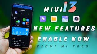 Enable MIUI 13 Features on MIUI Devices | MIUI 13 System Apps : Camera, System Launcher, Galley  