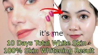MY ORIGINAL people review skin whitening ROUTINE , 10 DAYS TOTAL CHANGE 100% RESULTS