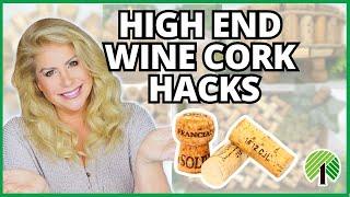 LOOK  How I Turn Wine CorksInto HIGH END Home Decor‼️