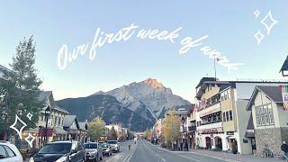 Banff Working Holiday | Our First Week Working at a Ski Resort!