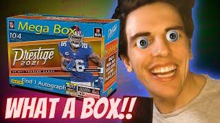 i pulled WHO from the Mega Box?! 2021 Prestige Football Mega Box Unboxing