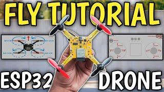 ESP32 DRONE FLYING GUIDE | Pitch and Trim calibration