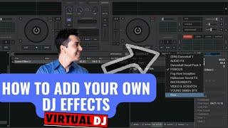 How to Add your OWN DJ DROPS and DJ FX to VIRTUAL DJ - virtual DJ 2021 tutorials