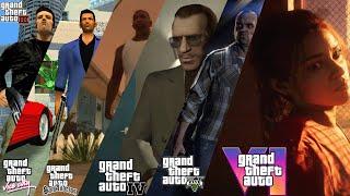 All Grand Theft Auto Reveal trailers (GTA 3- GTA 6)