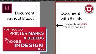 How to Add Printer Marks & Bleeds to Adobe InDesign