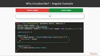 Hands-On RxJS for Web Development:  Why Unsubscribe? Prevent Memory Leaks | packtpub.com