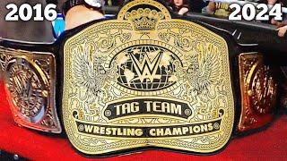 WWE Tag Team Championship PPV Match Card Compilation (2016 - 2024) With Title Changes