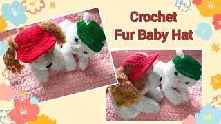 CROCHET Cat and Dog Hat - simple and easy!