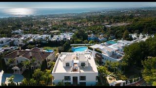 Luxuriöses Duplex-Penthouse in Marbella Sierra Blanca Goldene Meile modern mit herrlichem Meerblick