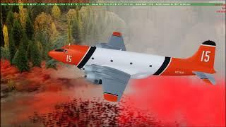 Flight Replicas DC 4 firefighting with Lorby SI Firefighter X in P3D V4 1