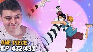 Bon Clay! Meeting old friends! One Piece 432-433 series | Reaction to anime