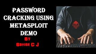 Ethical Hacking: Using Metasploit to Crack Passwords