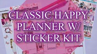 PLAN WITH ME | STICKER KIT IN CLASSIC HAPPY PLANNER | FT BEAUTIFULMESSPLANSCO ~ SPRINKLED2BITS